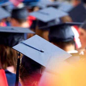 Graduates caps